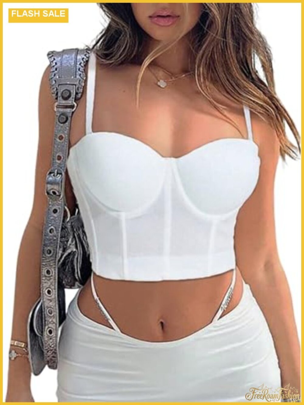 Women's Corset Bustier Crop Cami Top Sweetheart Neck Sleeveless Clubwear